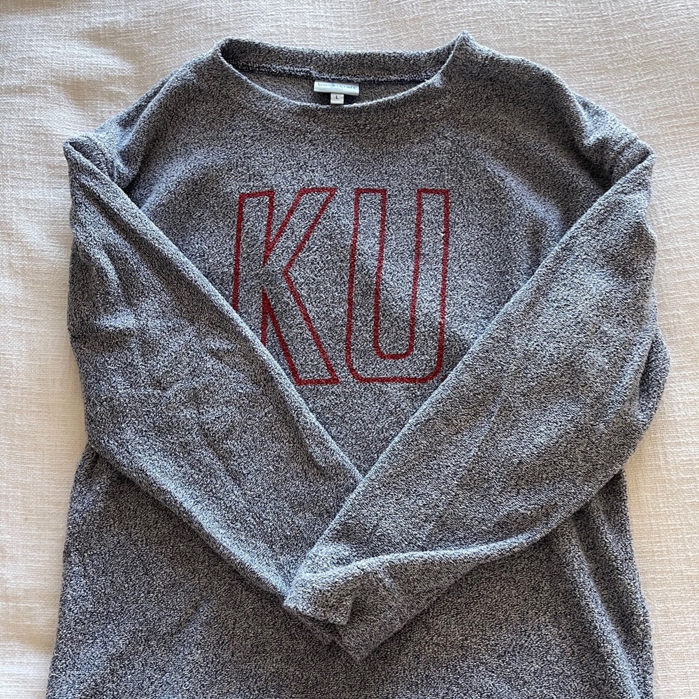 University of Kansas sweater